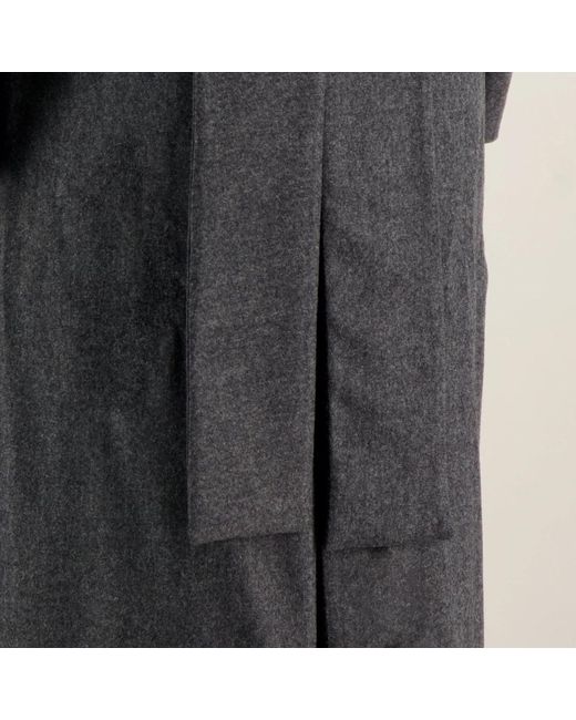 Khaite Gray Maxi Dresses