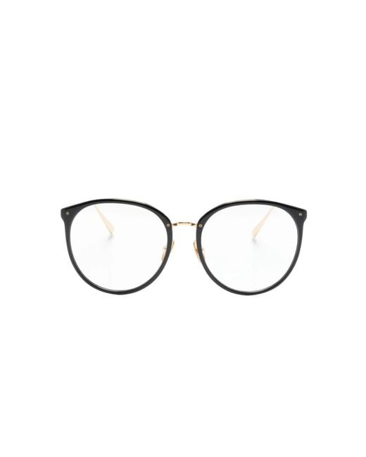Linda Farrow Metallic Glasses