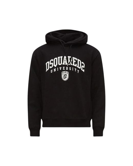 DSquared² Black Sweatshirts for men