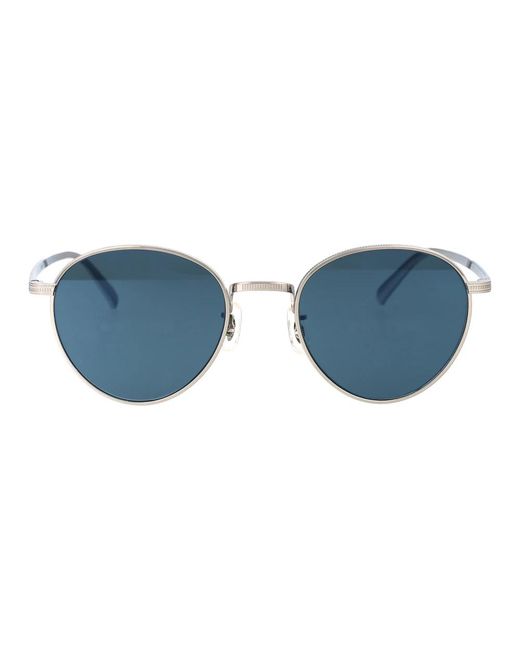 Rhydian occhiali da sole alla moda di Oliver Peoples in Blue