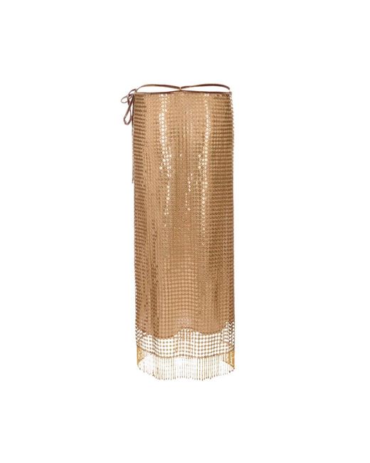 Roberto Cavalli Natural Midi Skirts