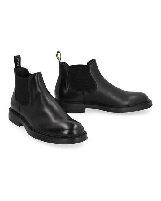 Doucal's Black Chelsea Boots for men
