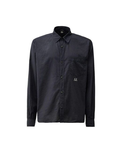 C P Company Blue Casual Shirts for men