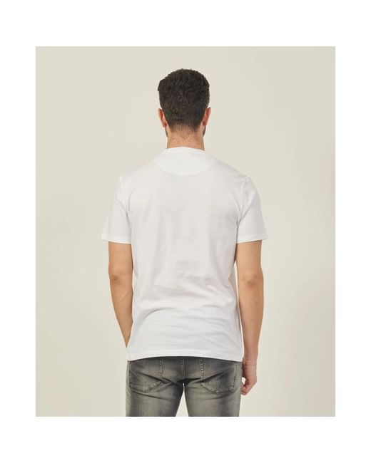 Harmont & Blaine 3d logo t-shirt weiß in White für Herren