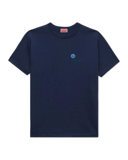 KENZO Blue T-Shirts for men