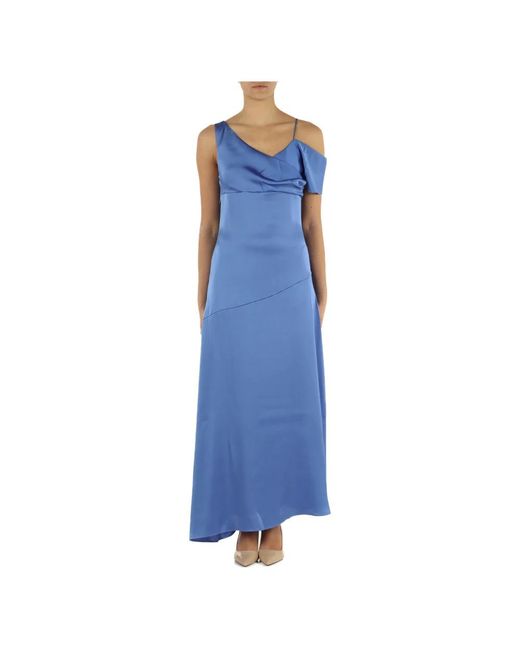 Emme Di Marella Blue Maxi Dresses