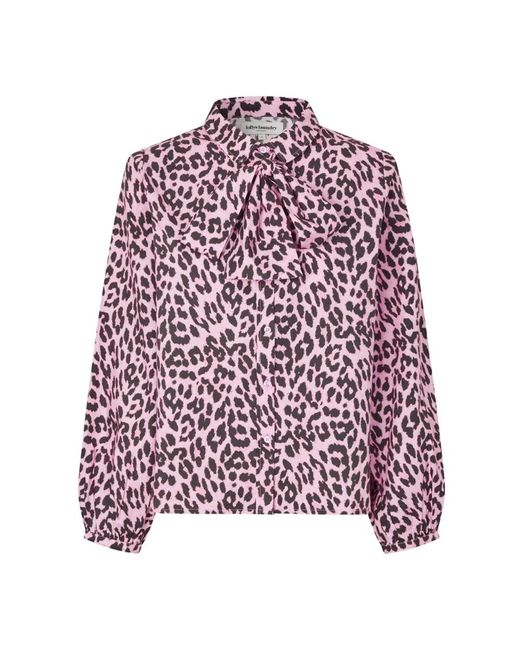 Lolly's Laundry Overhemden ,Veelkleurig ,Blouses in het Purple