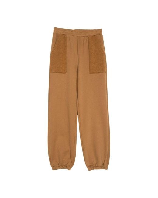 Twinset Brown Sweatpants