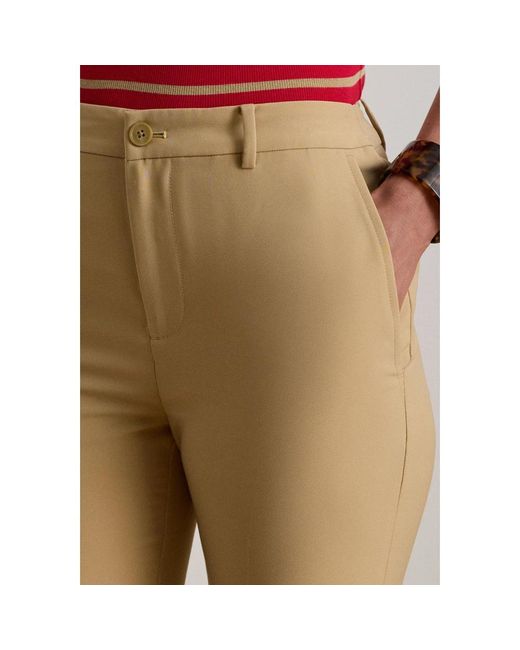 Ralph Lauren Natural Wide Trousers
