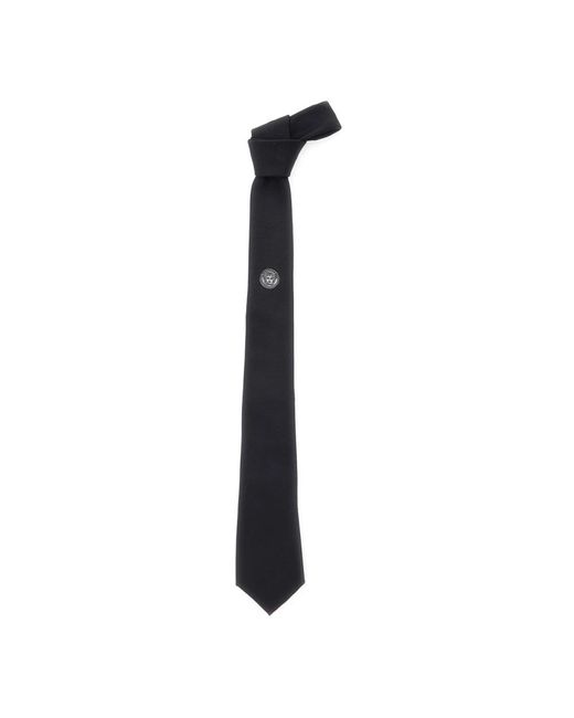 Ties di Versace in Black da Uomo