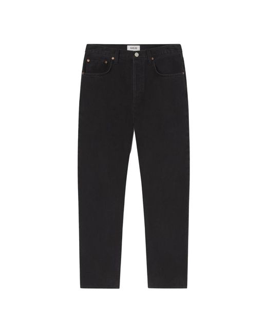 Agolde Black Straight Fit Jeans for men