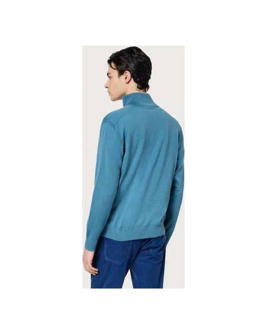 Knitwear > turtlenecks Massimo Alba pour homme en coloris Blue