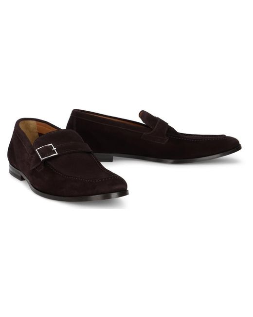 Doucal's Black Loafers for men
