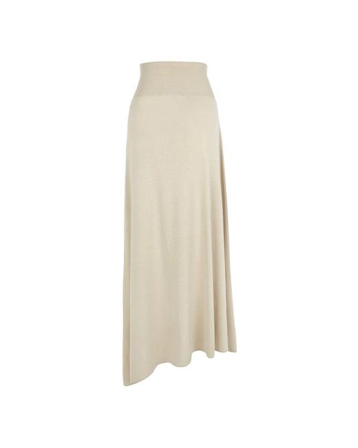 Cortana Natural Reik, Elfenbeinfarbener Strickrock