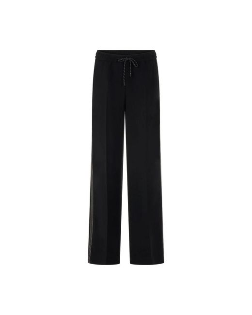 Marc Cain Wide Broek in het Black