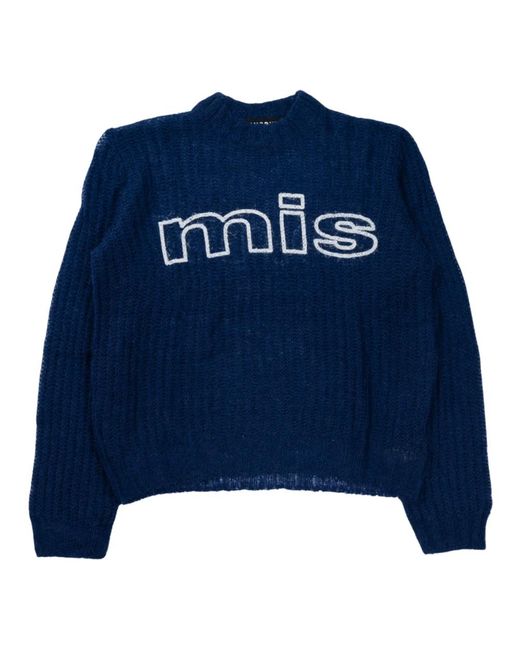 M I S B H V Round-neck knitwear in Blue für Herren
