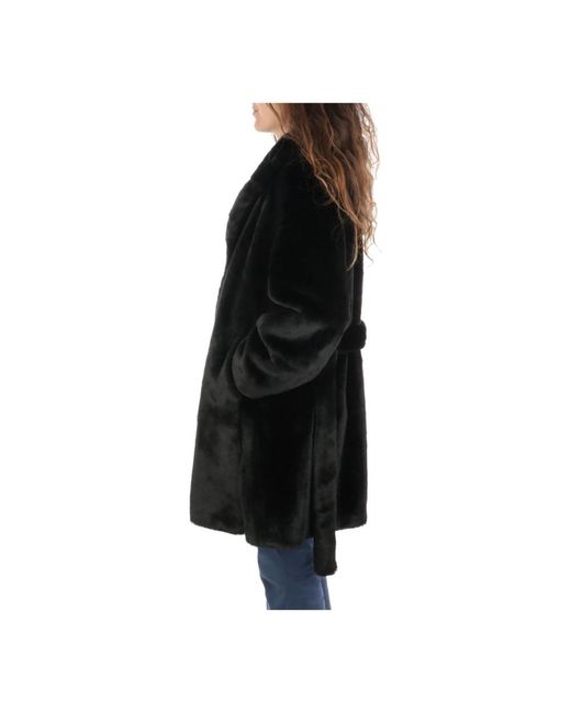 Nenette Black Faux Fur & Shearling Jackets
