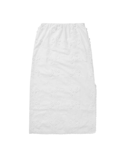 Midi Skirts Munthe de color White