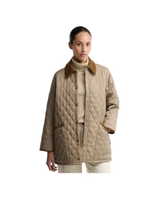Light Jackets Barbour de color Natural