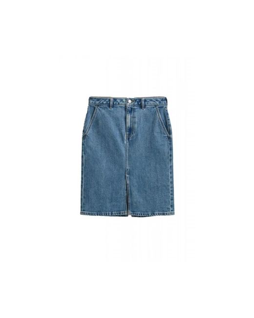Gant Blue Denim Skirts