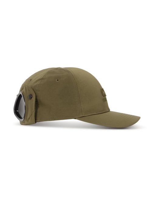 C P Company Green Caps for men