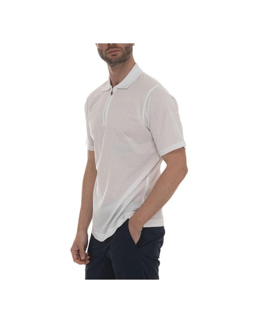 Kiton Gray Polo Shirts for men