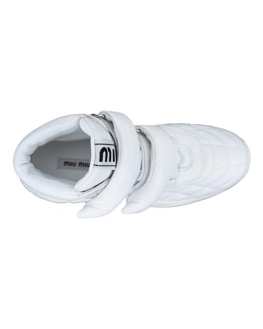 Miu Miu Blue Sneakers