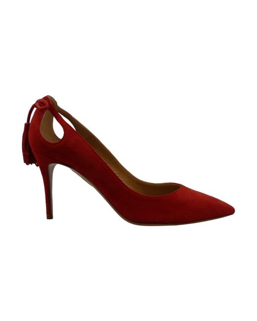 Shoes > heels > pumps Aquazzura en coloris Red