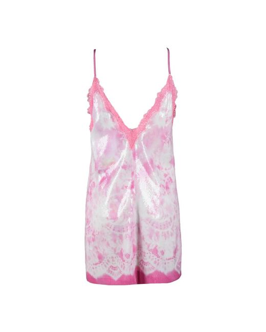 MSGM Pink Short Dresses