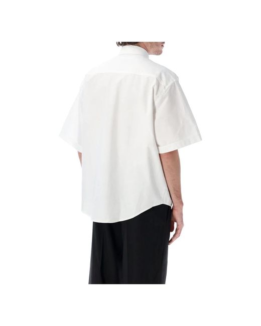 AMI White Short Sleeve Shirts for men