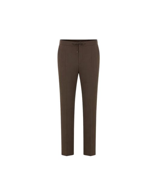 Herno Regular Fit Pant in het Brown voor heren
