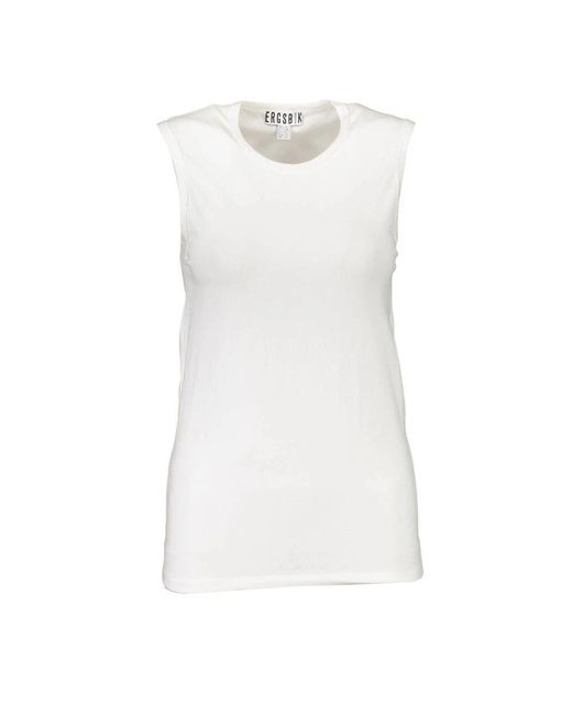 Bikkembergs Weißes Baumwoll Tank Top Unterwäsche in White für Herren