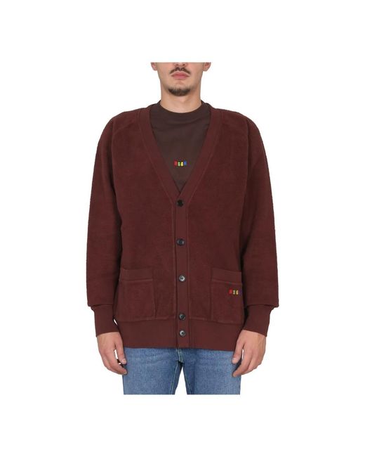 MSGM Cardigan in het Red voor heren