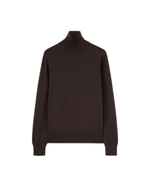Agnona Brown Turtlenecks for men