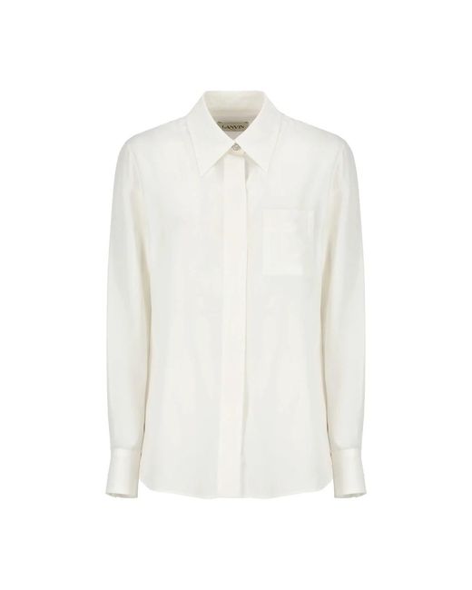 Lanvin White Shirts