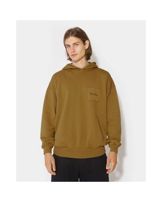 Philippe Model Green Hoodies for men