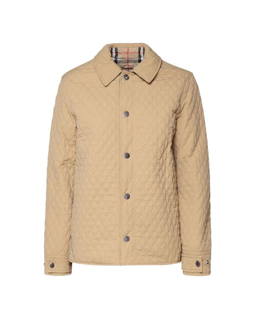 Burberry Light Jackets in het Natural