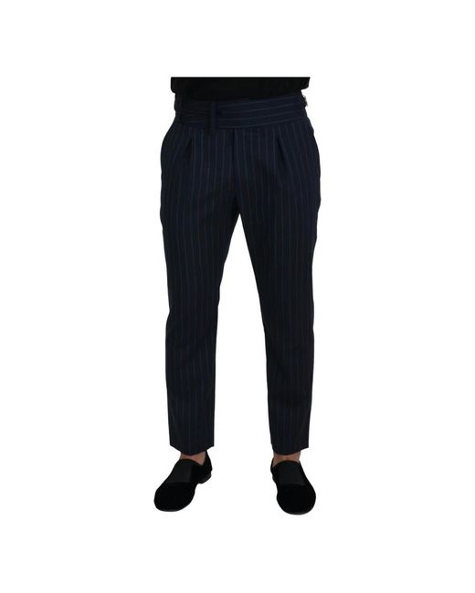 Dolce & Gabbana Blue Chinos for men