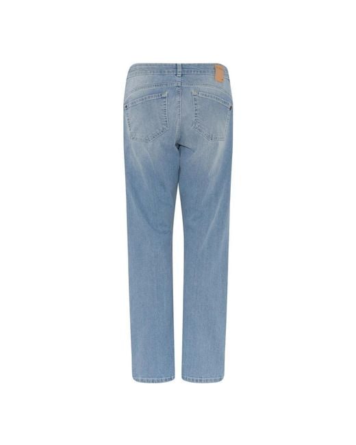 Cro Blue Straight Fit Jeans