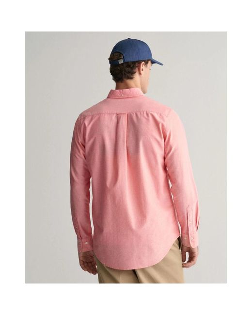 Gant Casual shirts in Pink für Herren