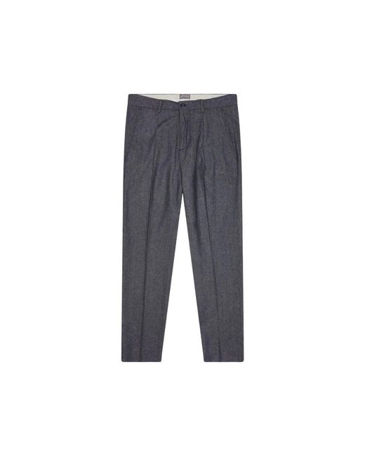 AT.P.CO Gray Straight Trousers for men