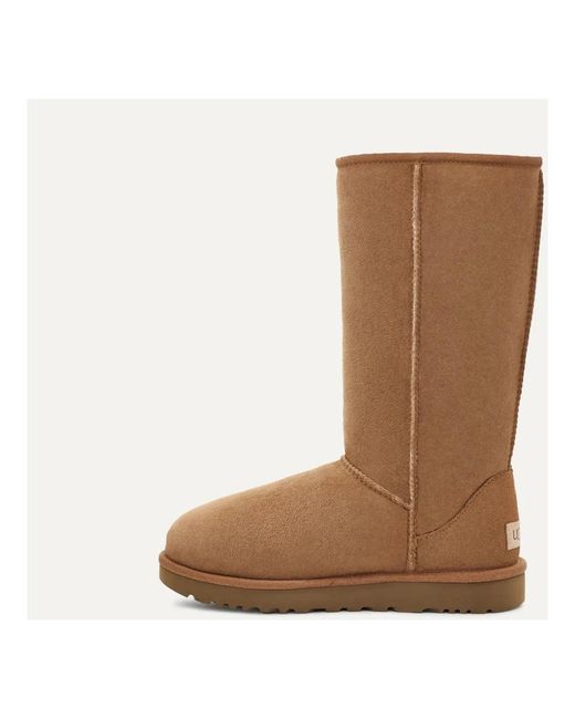 Ugg Schoenen ,Bruin ,Polyester Classic Boot in het Brown