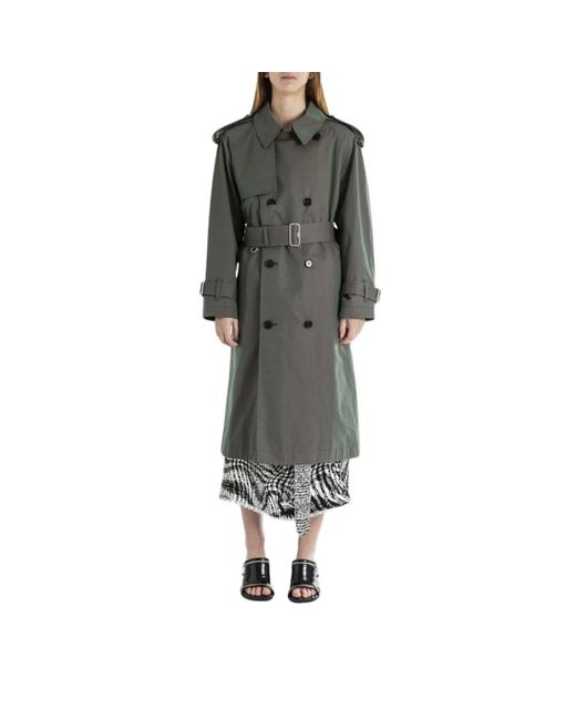 Coats > trench coats Burberry en coloris Gray