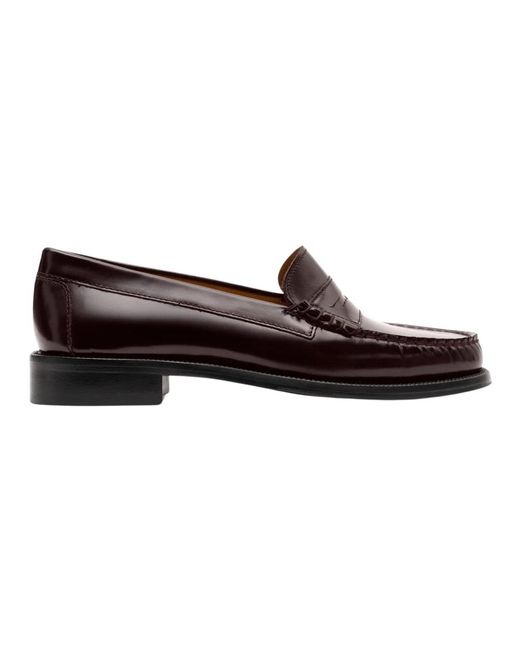 Parallèle Loafers in het Brown
