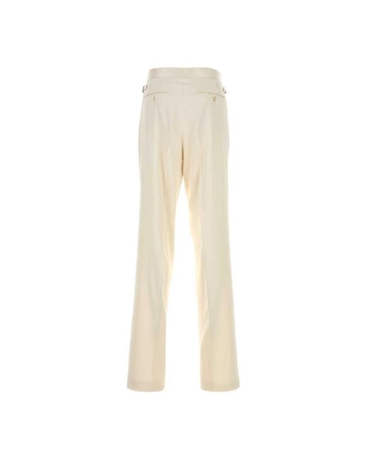 Tom Ford Natural Suit Trousers for men