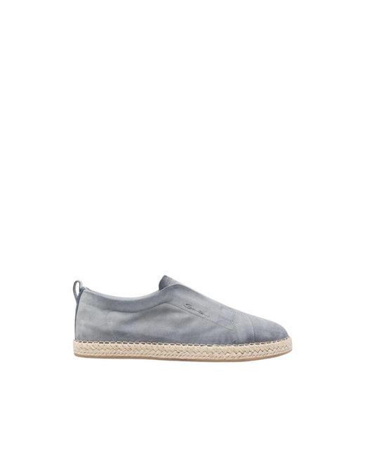 Santoni Espadrille-Flats in Gray für Herren