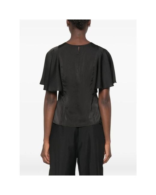 Blouses Michael Kors de color Black