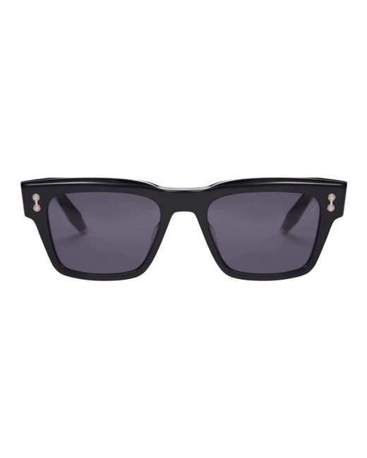 Akoni Accessoires ,Zwart ,Columba Zonnebril in het Black voor heren