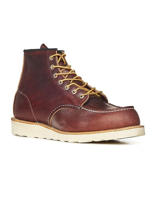 Lace-Up Boots di Red Wing in Brown da Uomo