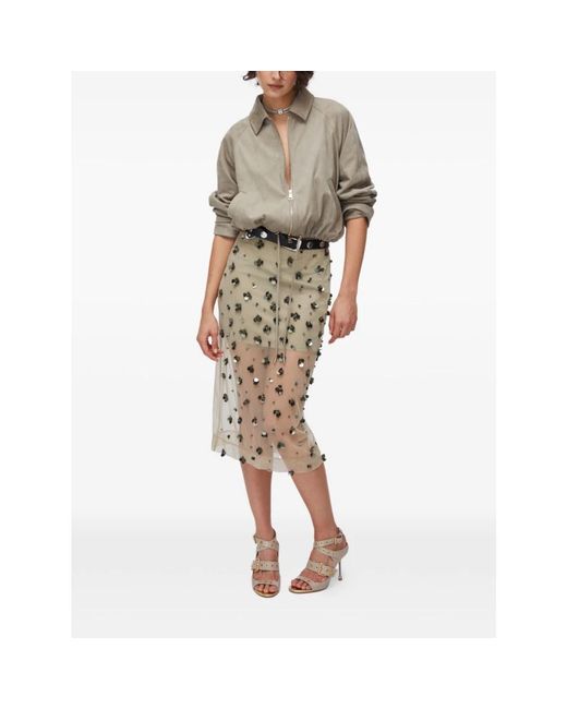 Liu Jo Natural Bomber Jackets